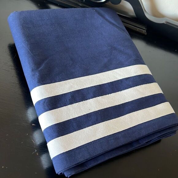 Pottery Barn Teen Twill Tape Track Drapes - Picture 2 of 10